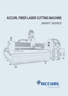 Série esperta KJG da máquina de corte do laser da fibra de Accurl