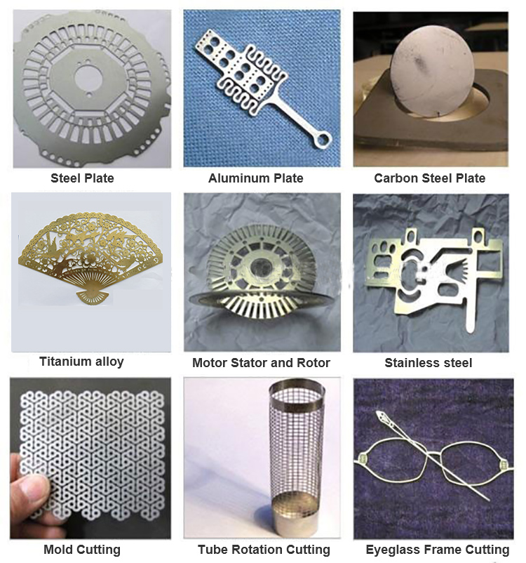 bottom price laser cutting machine 1000w with wifi wireless control