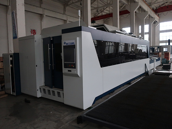 Factory price steel fiber CNC 1000w laser cutter cutting machine