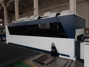 1000W cnc mesin pemotong serat laser untuk lembaran logam