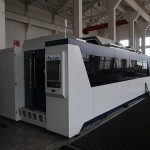Harga 1000w 1500w jenis serat laser mesin pemotong terbuka