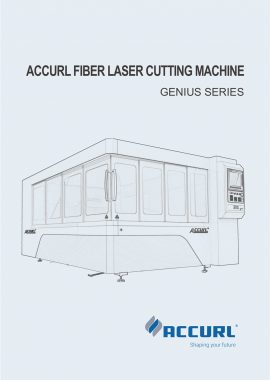 Accurl Fiber Laser řezací stroj Genius Series