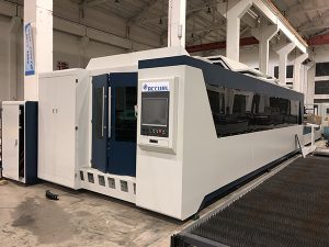 3000mmx1500mm CNC Fiber Metal Laser Cutting Machine untuk Stainless Steel, iron, carbon Material