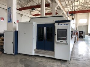 2000w CNC máquina de corte con láser de fibra de China de aceiro inoxidable
