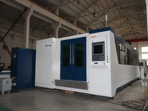 스테인리스 섬유 레이저 절단기 4000x2000mm 금속 시트