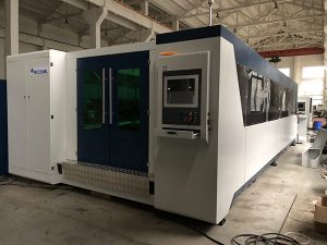 tugas berat 1000W karbon baja serat stainless steel laser cutting machine